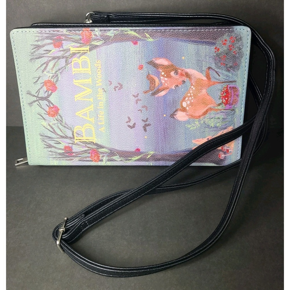 Disney Bambi Crossbody Clutch in Pastel Blue and Pink